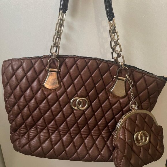 Brown Shoulder Bag - Picture 1 of 2